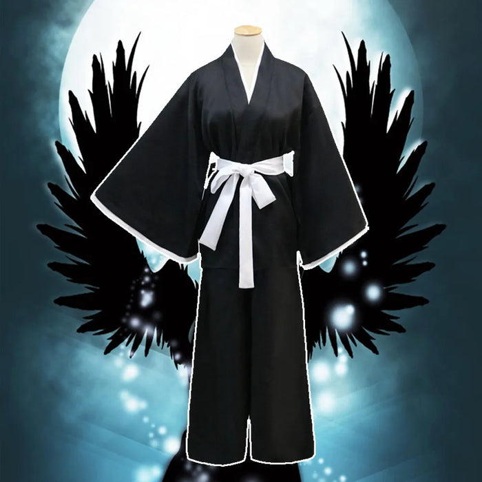 Anime Bleach Costume Kuchiki Rukia Cosplay Rukia Kuchiki Wigs and Kimono Uniform Sets Die Pa Clothes