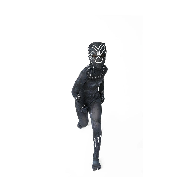 Black Panther - Superhero Kids/Adults Jumpsuits Adults/Children Panther Cosplay Halloween Costume Bodysuits Dress Up New