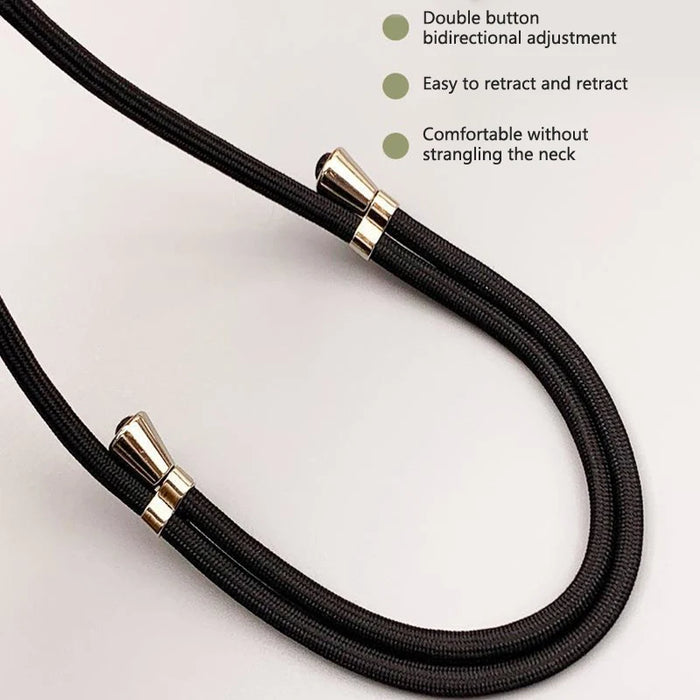 Crossbody Lanyard Necklace Strap Universal Mobile Phone Adjustment Long Hanging Rope With Clip Anti-Lost Lanyard