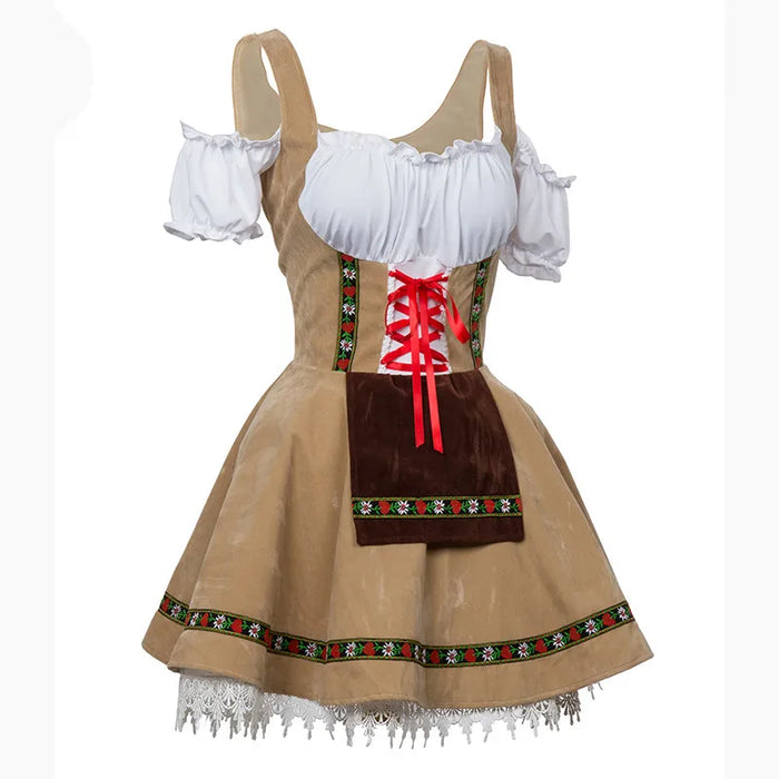 Male Woman Oktoberfest Costume Traditional Couple German Bavarian Beer Outfit Cosplay Halloween Carnival Festival Party Clothes