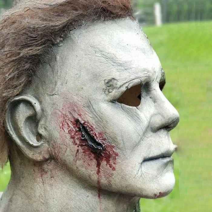 Michael Myers Mask 1978 Halloween Movie Latex Mask Realistic Horror Mask Scary Cosplay Mask Costume Party Mask