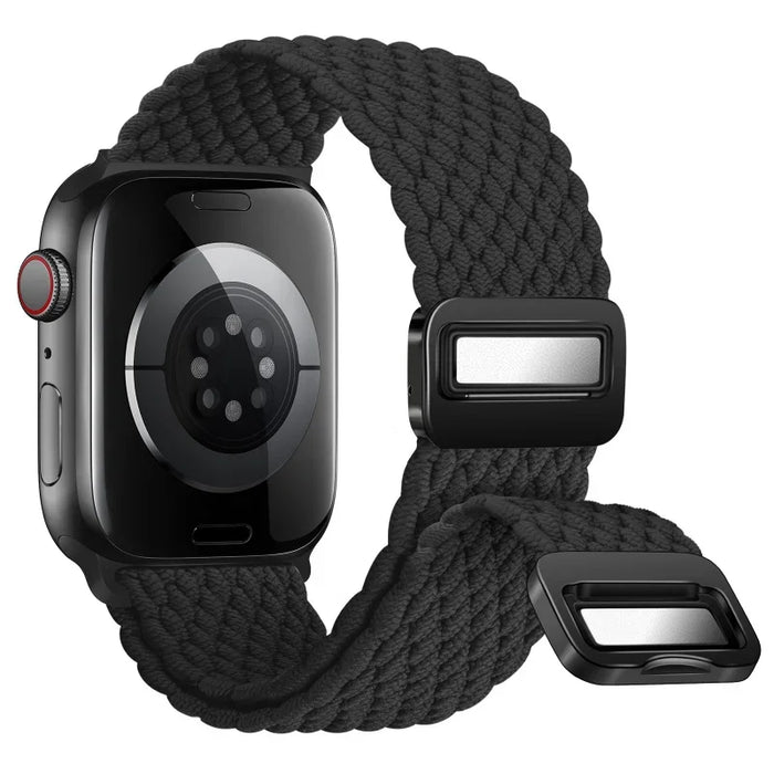 Woven nylon strap For Apple Watch 10 42mm 46mm Ultra 2 49mm 9 8 7 45mm 41mm breathable bracelet For iwatch 6 5 4 3 SE 44mm 40mm