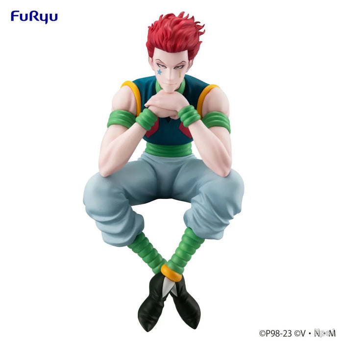 13.5CM Anime HUNTER×HUNTER Hisoka Noodle Press Killua Zoldyck GON·FREECSS Sitting Model Toy Gift Collection Action Figure PVC