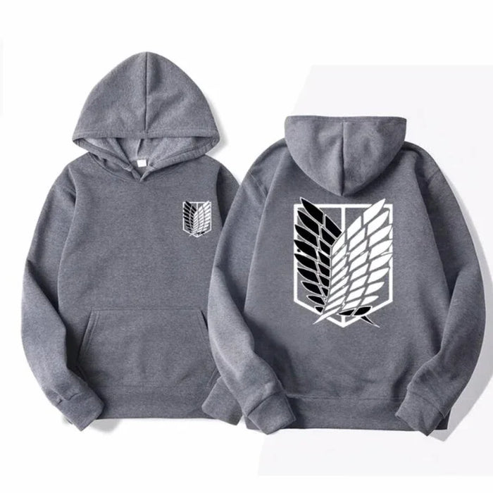 Attack on Titan Hoodie - Anime Hoodies Men Women Streetwear Pullover Harajuku Shingeki no Kyojin Hoodies Sweatshirt Clothes