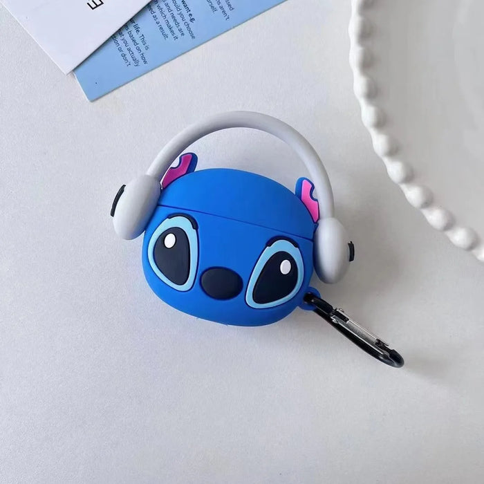 3D Music Case for Apple AirPods 1 2 3 Pro 2 Case Cute Cartoon Anime Silicone Earphone Protective Cases Accessories Headphone Box