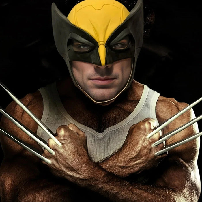 1PC Wolverine Mask James Howlett Latex Full Face Masks Movie Cosplay Wolf Headgear Props