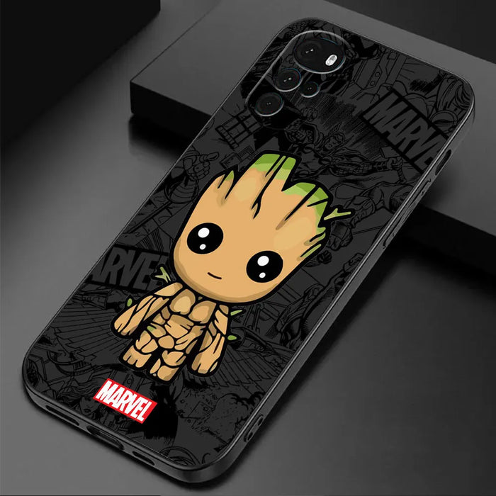 TPU Soft Phone Case for Huawei P30 Lite P20 Pro P30 Pro P50 Pro P60 Pro P40 Lite P Smart Z Cartoon Marvel Groot Spiderman Cover