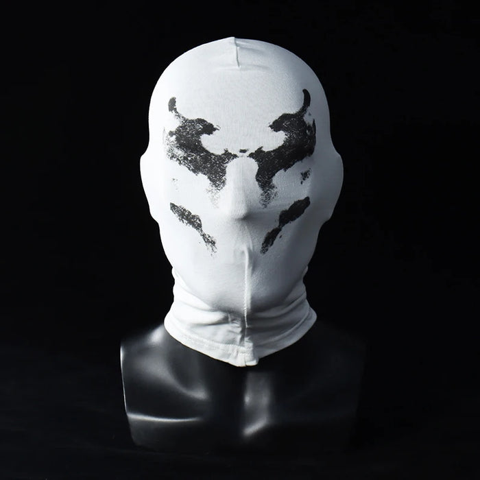 Watchmen Rorschach Headgear Movie Masquerade Masks Cosplay Printed Headgear Costume Accessories Mask