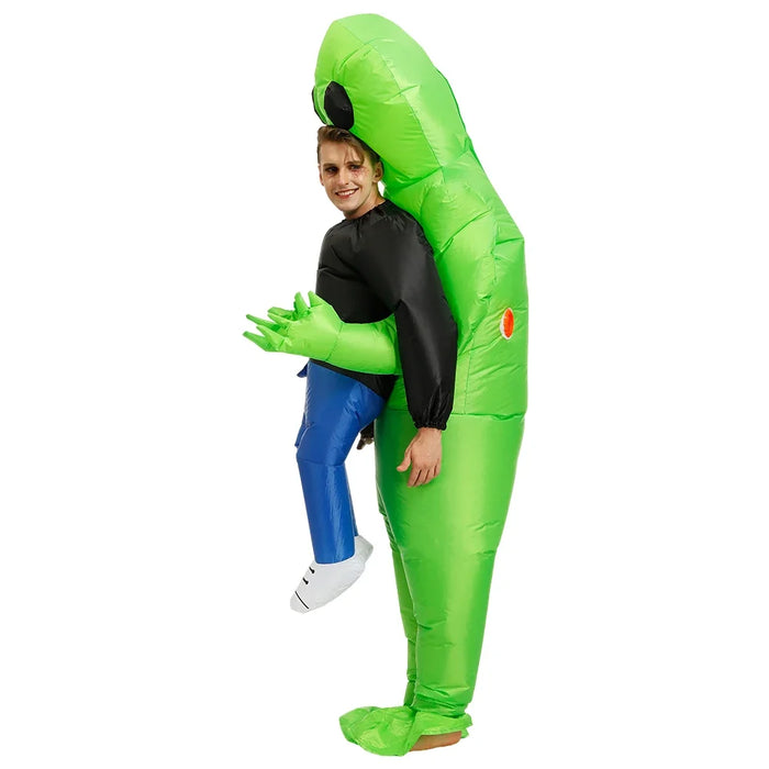 Halloween Adult  Alien Inflatable Costume Kids Boys Girl Christmas Party Cosplay Men Women Funny Suit Dress Anime Fancy Party