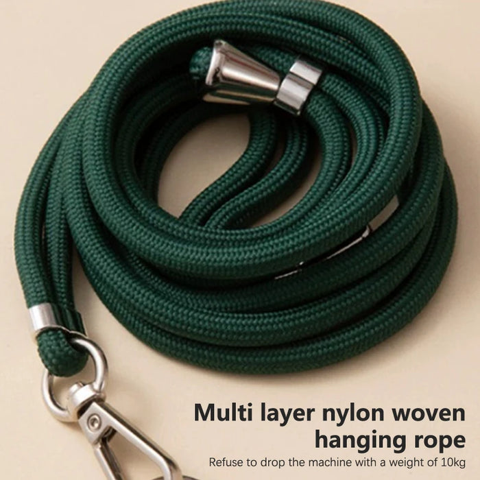 Crossbody Lanyard Necklace Strap Universal Mobile Phone Adjustment Long Hanging Rope With Clip Anti-Lost Lanyard