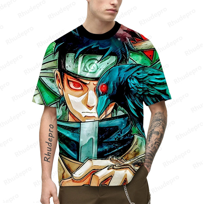 Anime T Shirt For Men Men's Cosplay T-shirt Hip Hop Clothing New Shirts 100-5XL Y2k Clothes Gift Harajuku Style 2024