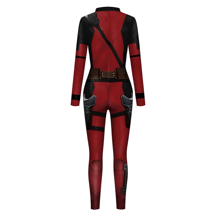 Superhero Wolverine Deadpool Halloween Costume for Adults Kids Three Claws Wolverine Spandex Zentai Superhero Bodysuit Jumpsuit