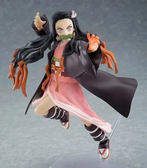 Figma Zenitsu Agatsuma 522-DX Kamado Tanjiro 498-DX Nezuko 508-DX Kyojuro Rengoku 553 Action Figure Joints Moveable Model Toy