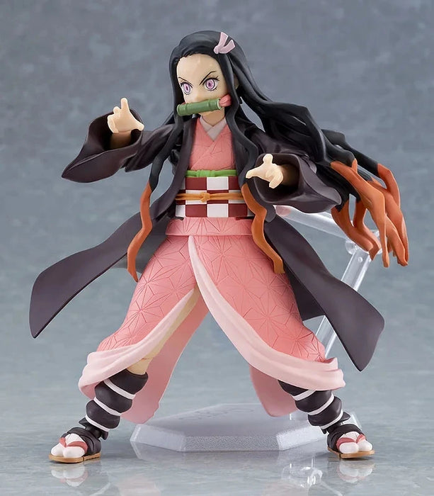 Figma Zenitsu Agatsuma 522-DX Kamado Tanjiro 498-DX Nezuko 508-DX Kyojuro Rengoku 553 Action Figure Joints Moveable Model Toy