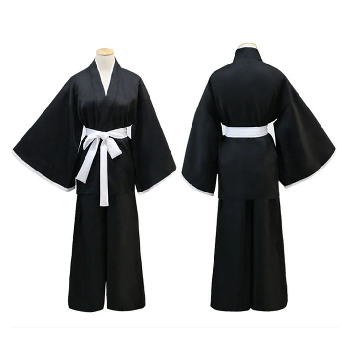 Anime Bleach Costume Kuchiki Rukia Cosplay Rukia Kuchiki Wigs and Kimono Uniform Sets Die Pa Clothes