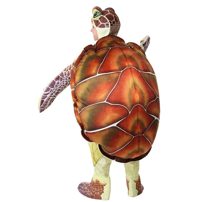 Halloween Turtle Cosplay Costume Set Children's Day Performance Performs Adult Children's Mobilization Animal SeaTurtle Clothing